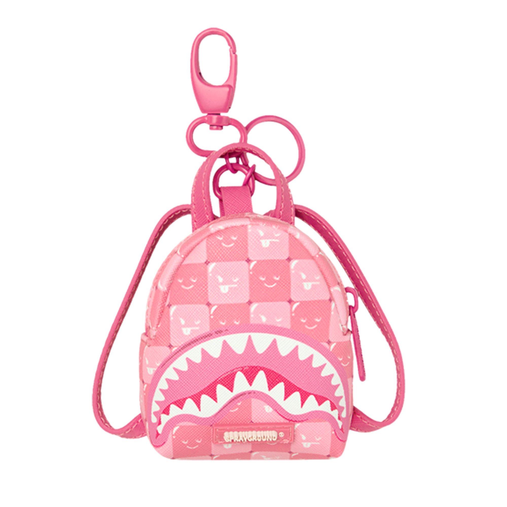 Sprayground Shark Backpack Keychain - PINK